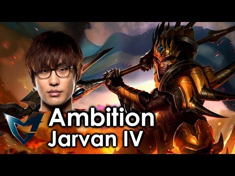 Ambition picks Jarvan IV