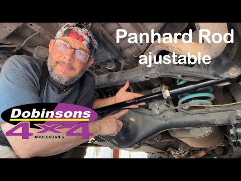 Toyota FJ Cruiser. Upgrading Panhard Rods with Dobinsons
