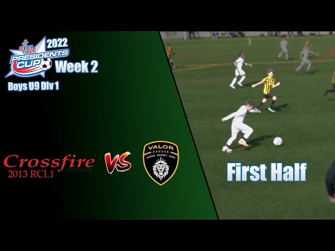 Crossfire Premier: B13 RCL 1 vs Valor B13 Gold - First Half