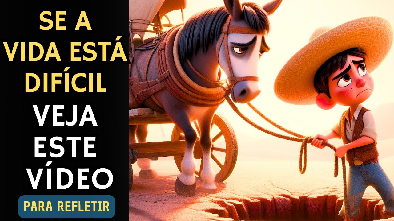 A CARROÇA que ficou PRESA - Uma história de motivação para NUNCA DESISTIR