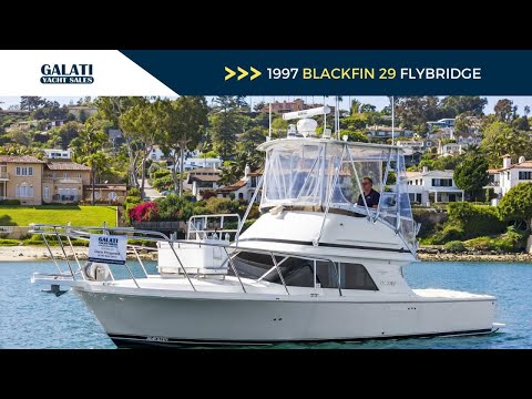 Blackfin 29 Flybridge video