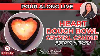 Relaxing Mother’s Day Gift: Gentle Rose Quartz Heart Candle DIY