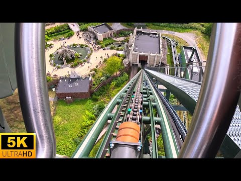 Kondaa POV 5K BACKWARDS! Intamin Mega Coaster Walibi Belgium