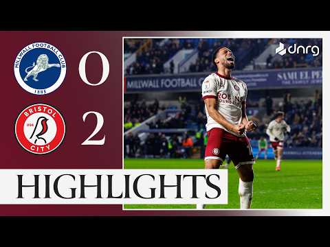 VYNER & CORNICK SCORE AT THE DEN! 💥 Millwall 0-2 Bristol City | Highlights