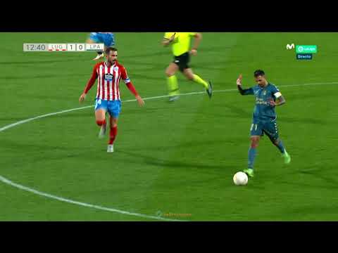 Lesión de Jonathan Viera en el CD Lugo 2 UD Las Palmas 0 |  | @LALIGAHYPERMOTION 21-22