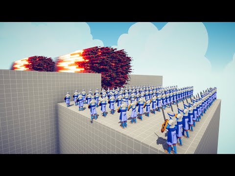 100x EGYPT WARRIORS vs DUO GODS - Totally Accurate Battle Simulator TABS