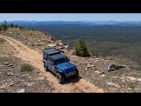 Worst Trail EVER!! Overlanding Arizona Mogollon Rim Trail