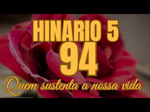Quem sustenta a nossa vida - HINO 94 CCB HINARIO 5 COM LETRA tocado em comunhao no Órgão