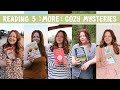 5 Mystery Books in 5 Different Locations | reading vlog