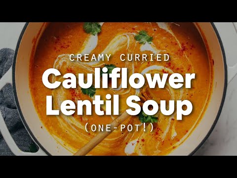 download lagu mp3 mp4 Cauliflower Lentil Soup, download lagu Cauliflower Lentil Soup gratis, unduh video klip Cauliflower Lentil Soup