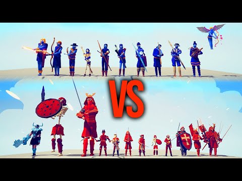 SWORD team vs ARROW team TOURNAMENT#11 | TABS - Totally Accurate Battle Simulator