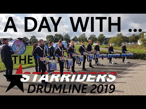 A DAY WITH THE STARRIDERS DRUMLINE - DCE Finals 2019