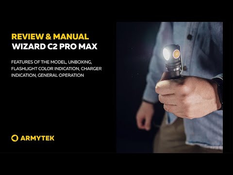 Review & Manual: Armytek Wizard C2 Pro Max