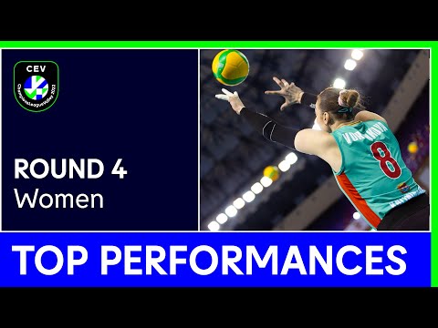 Top Performances Round 4 - #CLVolleyW