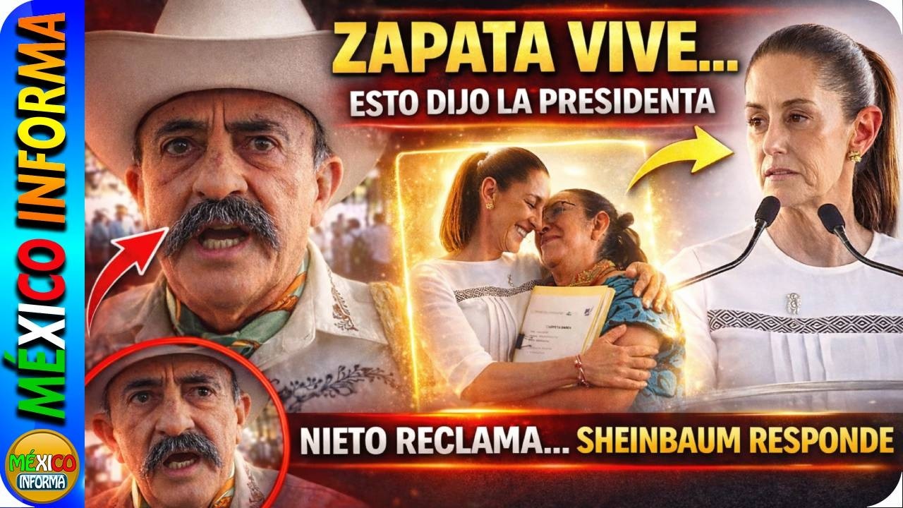NIETO DE ZAPATA NO ASISTIÓ A EVENTO DE CLAUDIA: ESCUCHA LO QUE DIJO LA PRESIDENTA.