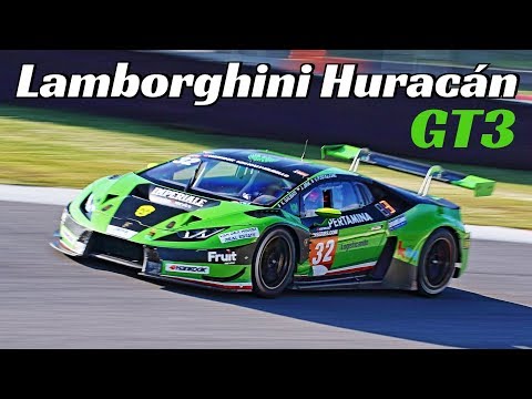 Lamborghini Huracán GT3 by Imperiale Racing - 5.2-Litre V10 N/A Engine Sound & Action!