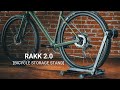 Feedback Sports Rakk 2.0 Radständer, Stahl, schwarz