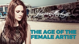 The age of the female artist
