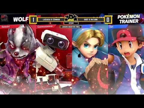CNB #349 - SSBU Doubles - Losers Quarters - Lagiakai & Conman vs. Idiot & Natann
