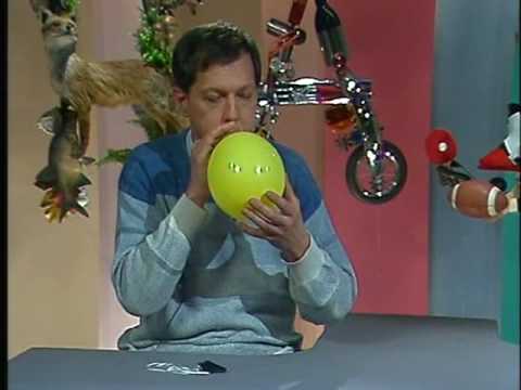 Bengt Alsterlind skojar till det med ballong i Hajk