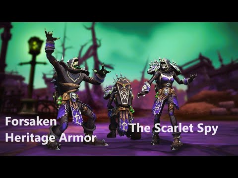 The Scarlet Spy - World of Warcraft - Forsaken/ Undead Heritage Armor Quest 10.1.7