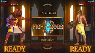 Fight of Gods - Anubis vs. Jesus in Dark Abyss!
