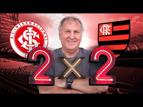 Internacional 2 x 2 Flamengo - Opinião do Zico sobre o grande jogo do Brasileirão
