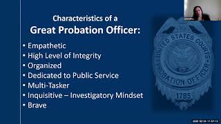 Federal Probation Office- 2025 Work Based Learning Module