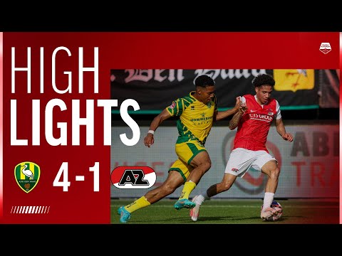 Highlights ADO Den Haag - Jong AZ | Keuken Kampioen Divisie