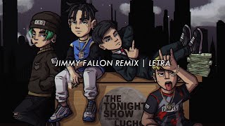 Lucho SSJ - Jimmy Fallon Remix (Ft. Duki, Khea &amp; C.R.O) | LETRA