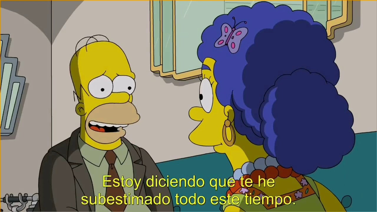 Marge como Frida Kahlo- Los Simpson (2/2)