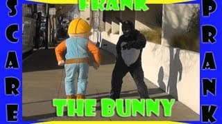 Funny Costume Prank with Frank the bunny and Bob the builder -RRyanlewis Pranks-