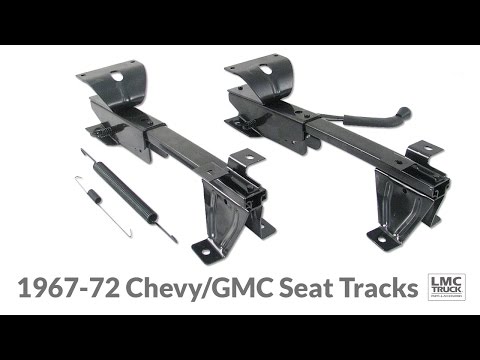 Bench Seat Tracks for 1969-72 Chevy & GMC Trucks - LMC Truck