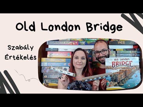 Peti tavalyi kedvence: Old London Bridge társasjáték játékbemutató és szabályismertető - Társasozz Okosan!