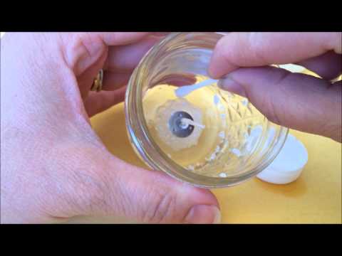 Part of a video titled How To Get Hot Glue Off Of Glass - YouTube
