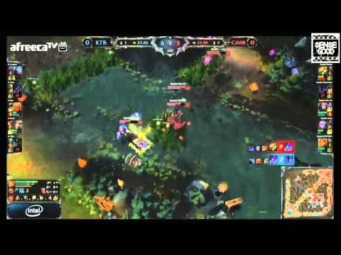 [LOL IEM 8 - World Championship SemiFinal Match 2] KT Bullets vs Gambit Gaming - Game 1