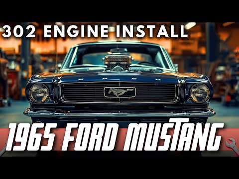 Installing a 5.0L 302 roller engine into my 1965 Ford Mustang! Part 1