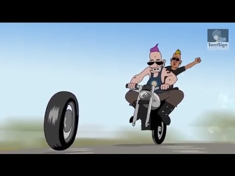 Kartun Lucu Crazy Racer - Funny Cartoon Racing