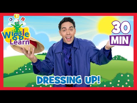 Dressing Up 🧦 Learn About Clothes 👕 Wiggle and Learn 👒 The Wiggles