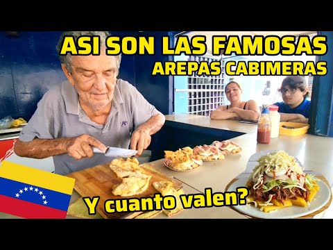 🇻🇪 CABIMAS probamos las famosas AREPAS cabimeras en VENEZUELA Cuanto Valen ????😳😳