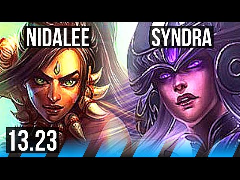 NIDALEE vs SYNDRA (MID) | 9/1/10, 1.3M mastery, Legendary | BR Master | 13.23
