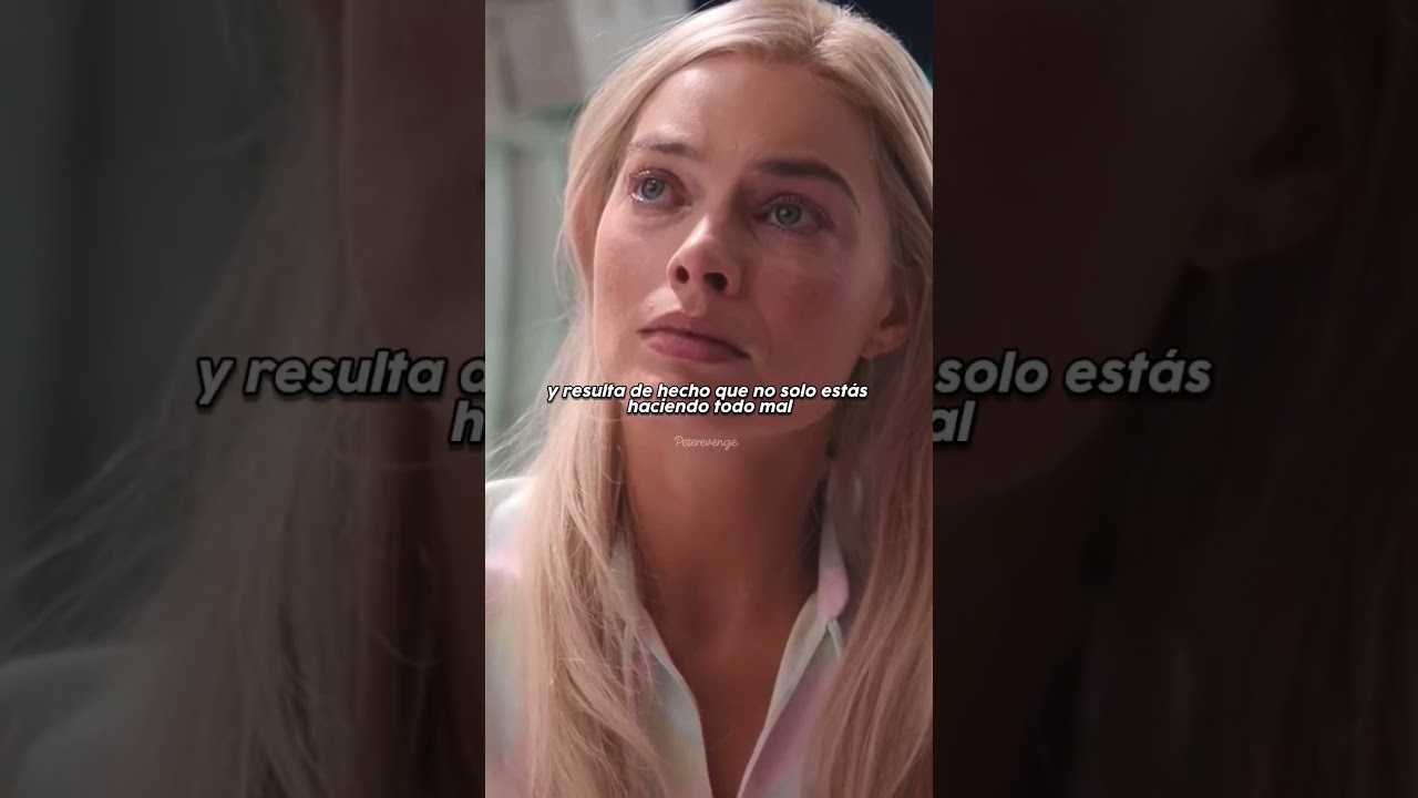 Barbie película ~ discurso lo que una mujer debe ser