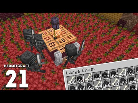 Hermitcraft 9 - Ep. 21: INSANE WITHER SKELETON FARM! (Minecraft 1.19 Let's Play)
