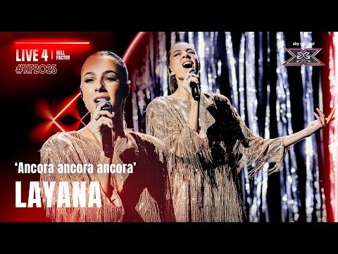LAYANA | ‘Ancora ancora ancora’ – Mina | Live 4 | X Factor 2025