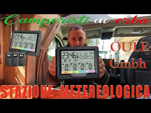 Stazione metereologica Oule gmbh con 3 sensori esterni Ecco la mia scelta.