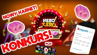Miniaturka - Hero zero PL26 #5 Konkurs PSC , Podsumowanie kasyna i Nowy karnet