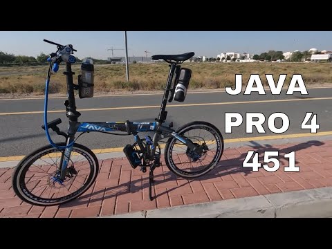Java Pro 4 451 Folding Bike  Quick Setup Check