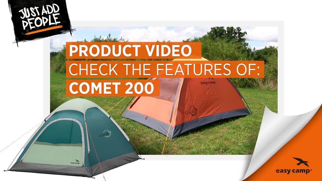Палатка двухместная Easy Camp Comet 200 Rustic Green (120404)