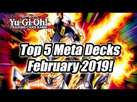 Yu-Gi-Oh! Top 5 Meta Decks for the February 2019 Banlist!
