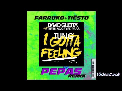 Mashup, Tiësto vs David Guetta & Black Eyed Peas, Pepas (Remix) x I Gotta Feeling (Remix)